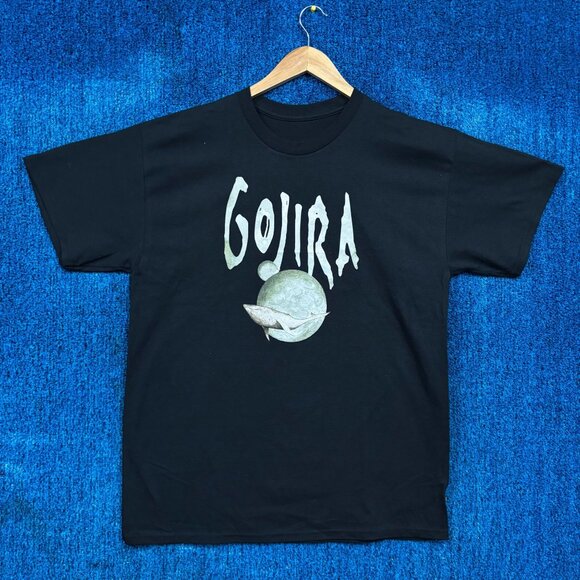 Gojira From Mars to Sirius Album Art Thrash Metal Band Tee L - Picture 1 of 4